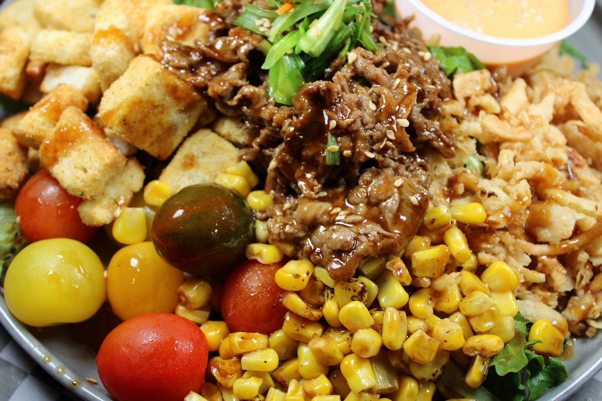 Bulgogi Steakhouse Crunch at Blazin’ Soy