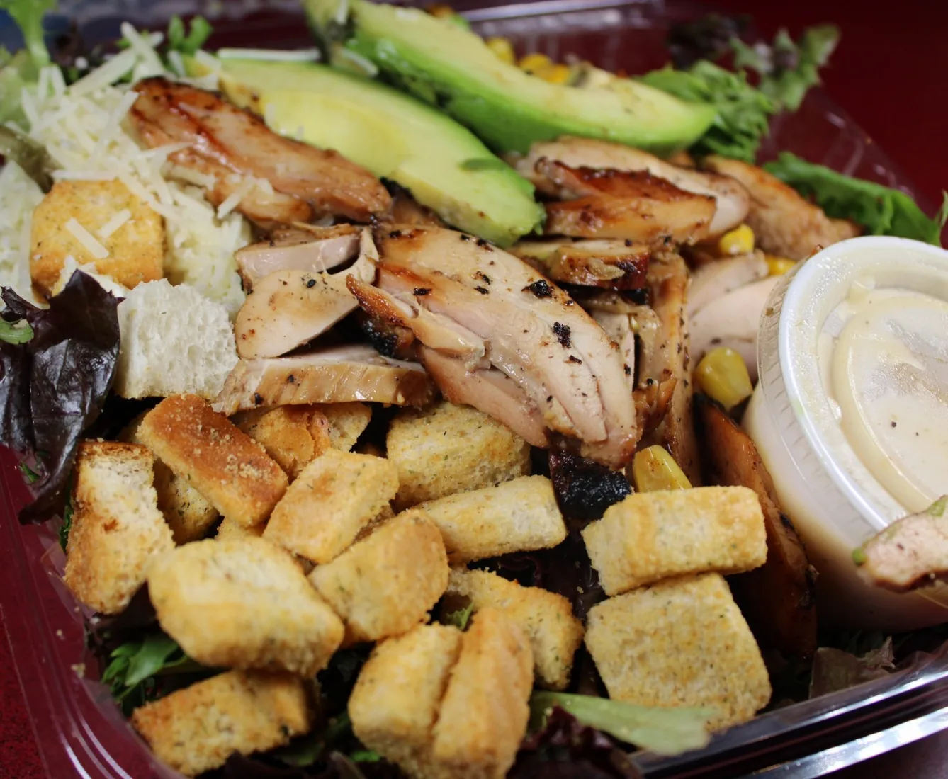 Coastal Caesar Salad at Blazin’ Soy