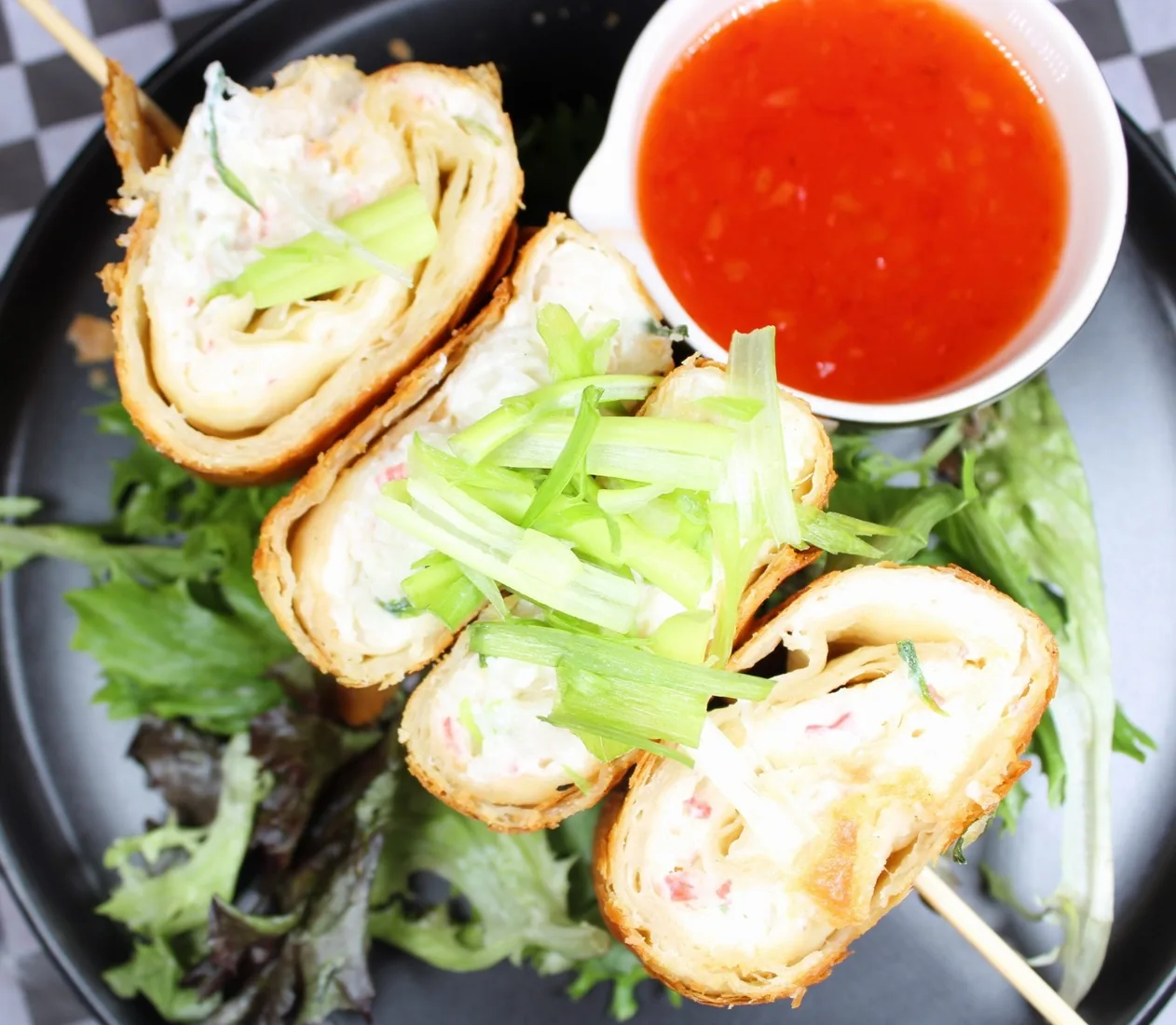Crab Rangoon Burrito at Blazin’ Soy