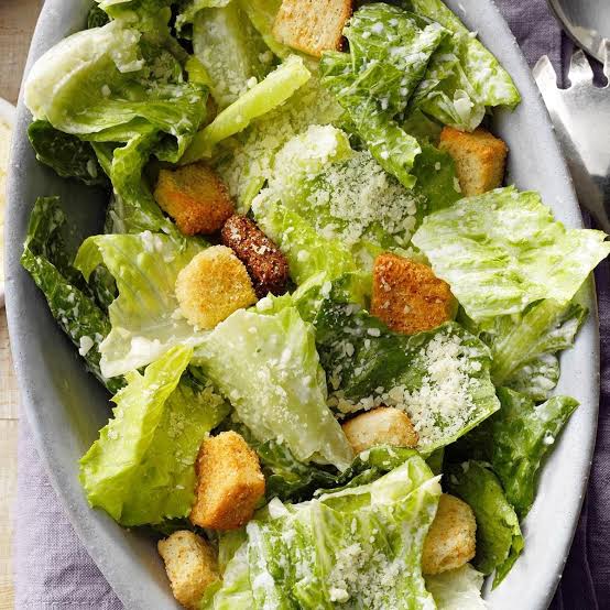 Side Caesar Salad at Blazin’ Soy